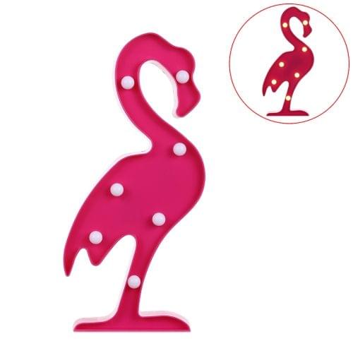 Creative Flamingo Shape Warm White LED Decoration Light