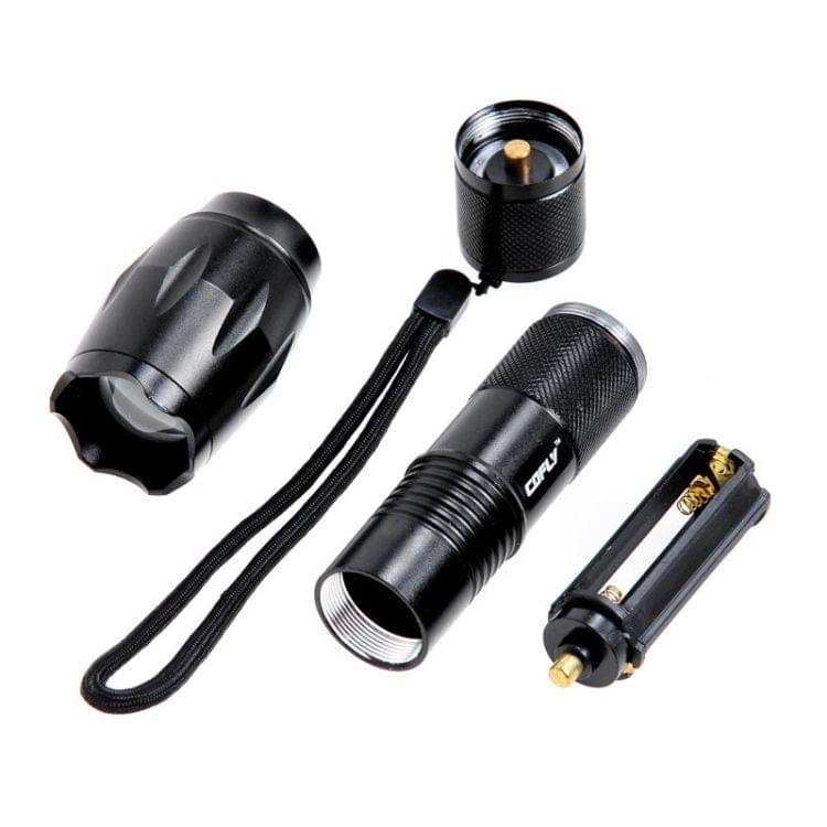 KX-F108E 900LM Portable Outdoor Zooming Flashlight