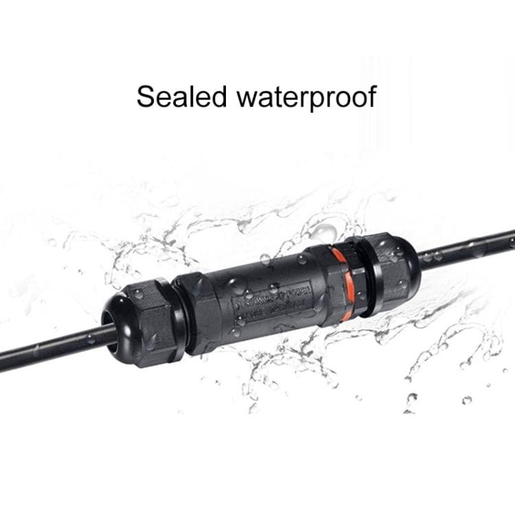 XYS20 IP68 Waterproof 3 Pin Straight Cable Connector
