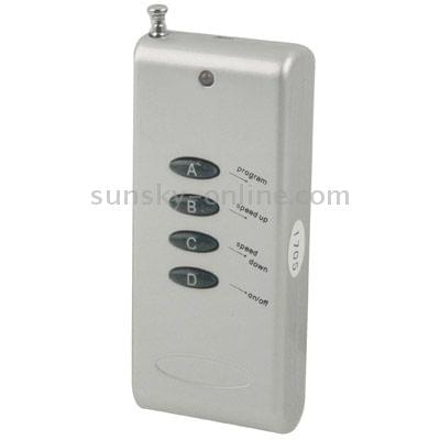 12A RF Audio Controller for RGB LED Strip Remote Controller(Silver)(Silver)