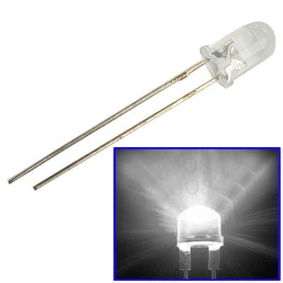 1000pcs 3mm White Light Water Clear LED Lamp (1000pcs in one packaging, the price is for 1000pcs)(White Light)