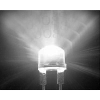 1000pcs 3mm White Light Water Clear LED Lamp (1000pcs in one packaging, the price is for 1000pcs)(White Light)
