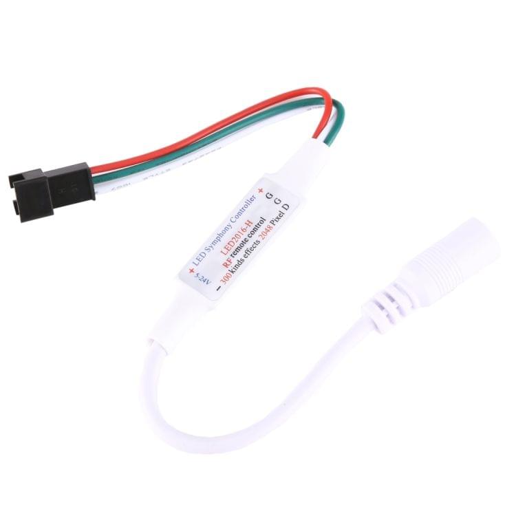 LED 2016-H DC 5V-24V Mini 14 Keys RF Wireless Remote Controller for RGB LED Light Strip