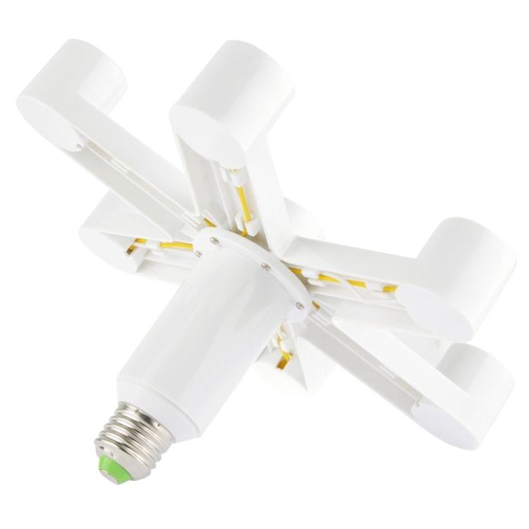 Lamp Holder Converter E27 1 Turn 7 (E27) Lamp Holder Bulb Adapter Converter(White)