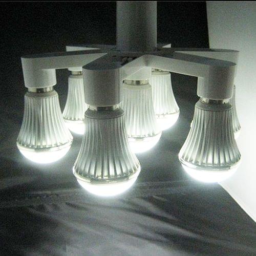 Lamp Holder Converter E27 1 Turn 7 (E27) Lamp Holder Bulb Adapter Converter(White)