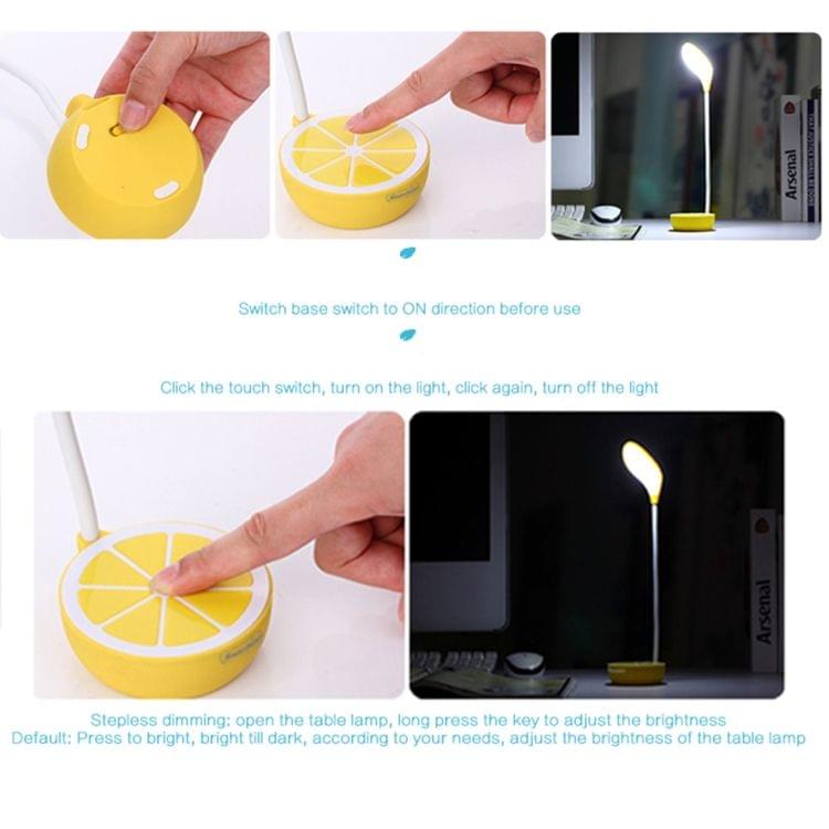 Sunshine D-001 LED Lemon Folded Desk Table Lamp