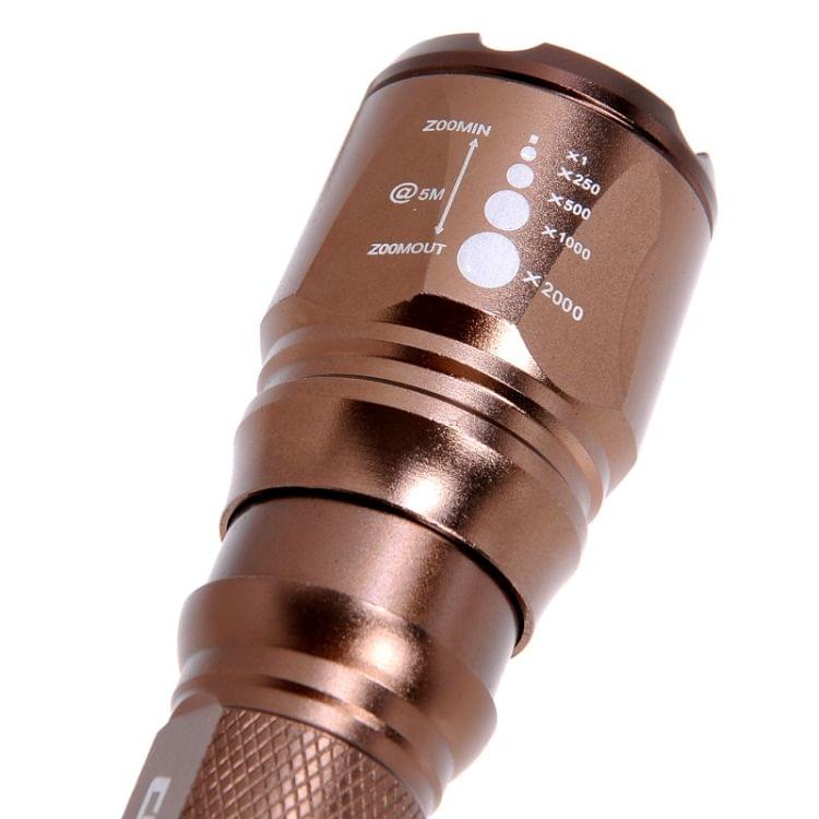 KX-FH70 800LM Zooming Flashlight
