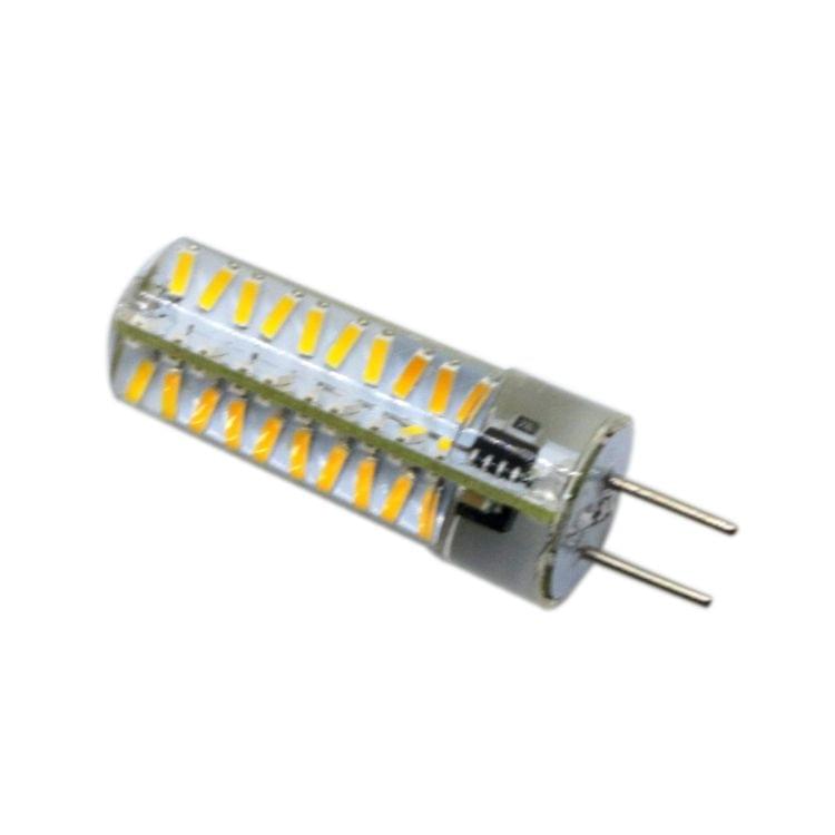5 PCS YWXLight GY6.35 5W 80LEDs SMD 4014 Energy Saving LED Silicone Lamp (Warm White)