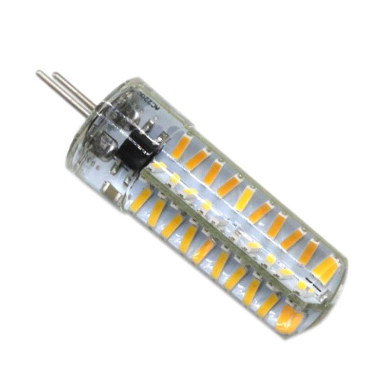 5 PCS YWXLight GY6.35 5W 80LEDs SMD 4014 Energy Saving LED Silicone Lamp (Warm White)
