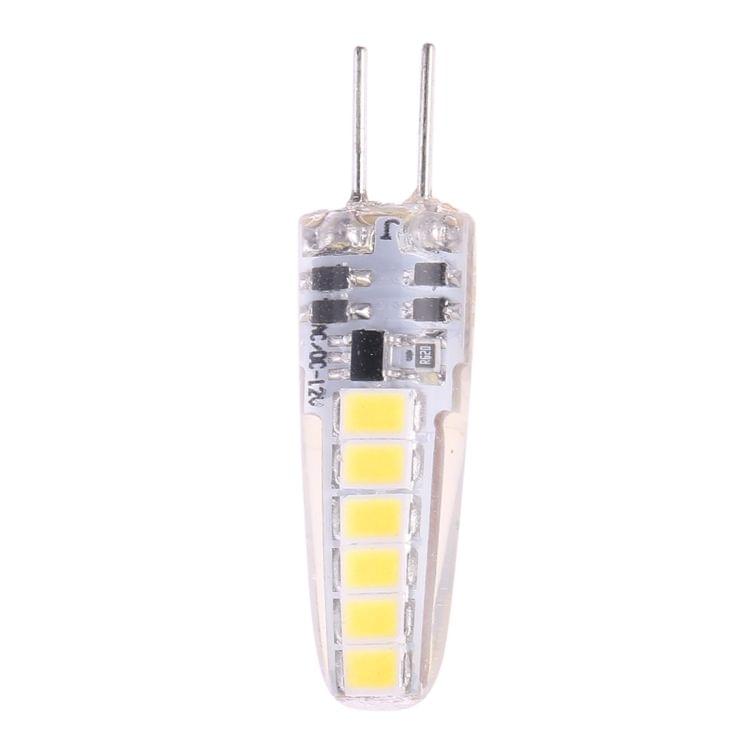 G4 12 LEDs SMD 5630 Energy Saving LED Silicone Lamp(White Light)