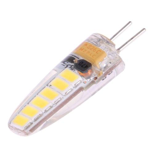 G4 12 LEDs SMD 5630 Energy Saving LED Silicone Lamp(White Light)
