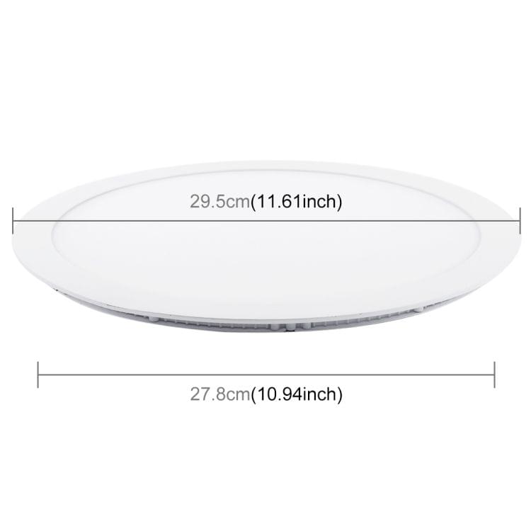 24W LED 29.5cm Round Panel Light Lamp with LED Driver