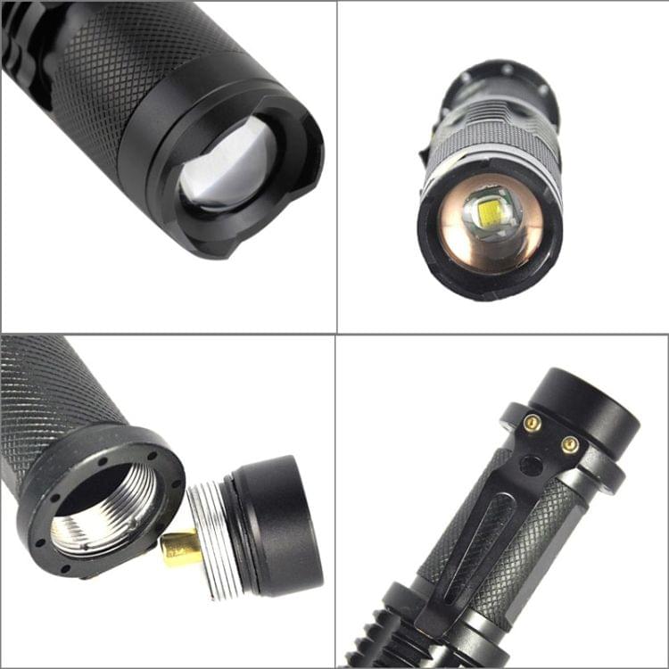 LT-HX CREE XM-L T6 5-Modes White Light LED Flashlight