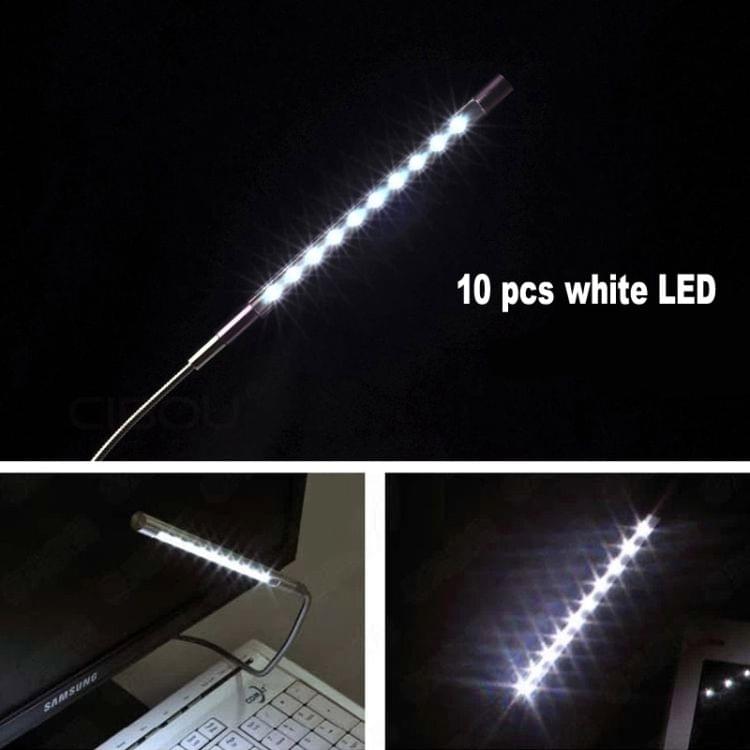 Portable Ultra Bright , 10-LED USB LED Light(Black)
