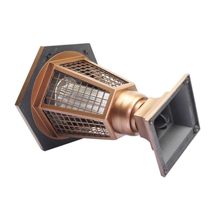 Gold Hexagonal LED Solar Mosquito Killer Light
