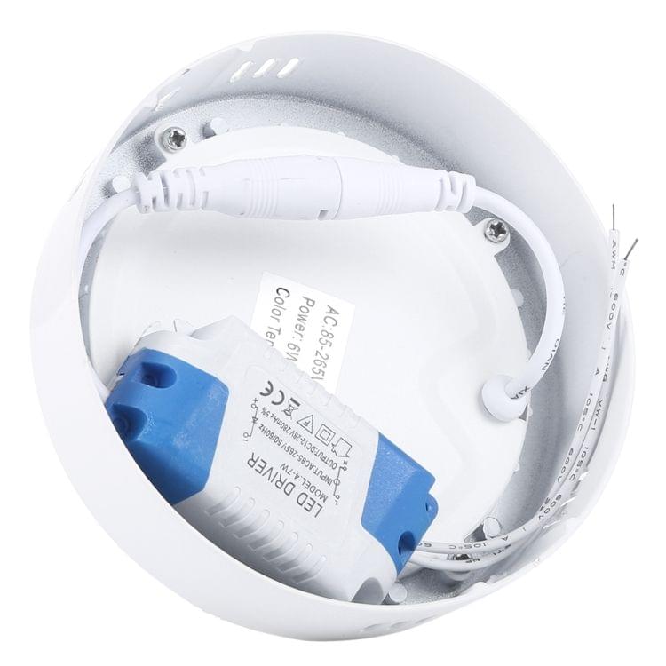6W Round LED Surface Panel Light Lamp with LED Driver