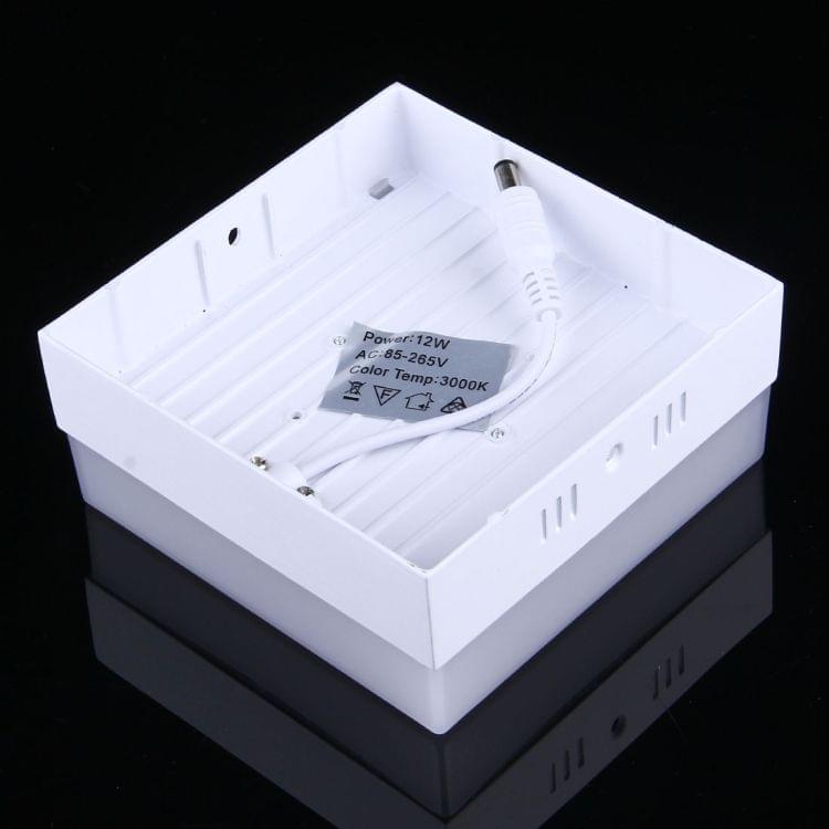 12W Square Warm White LED Ceiling Panel Light