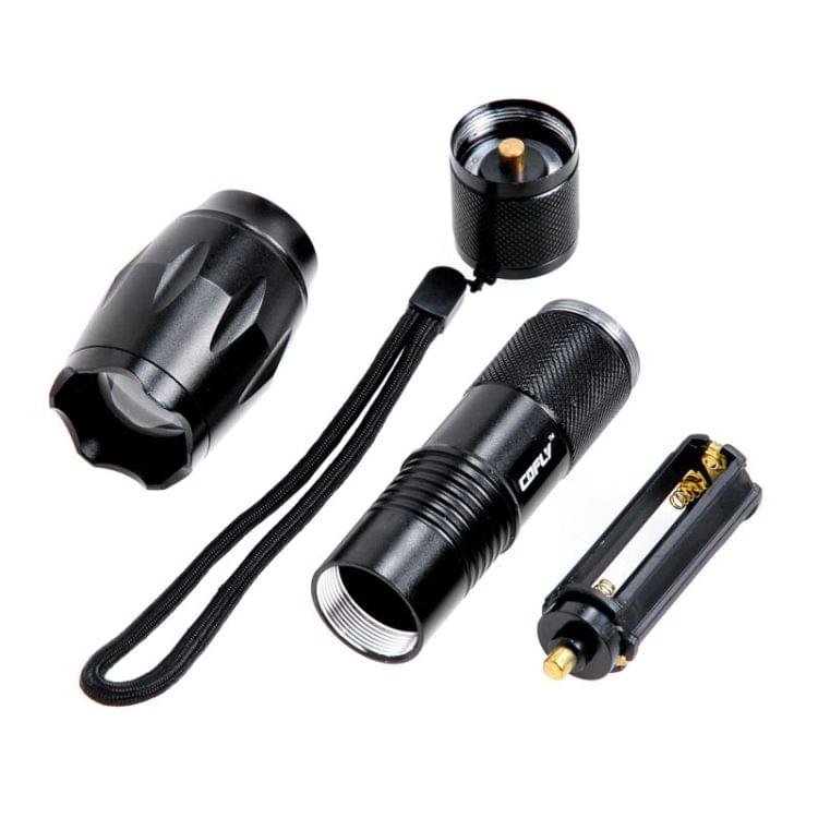 KX-F108 Zoom Convex Lens Flashlight