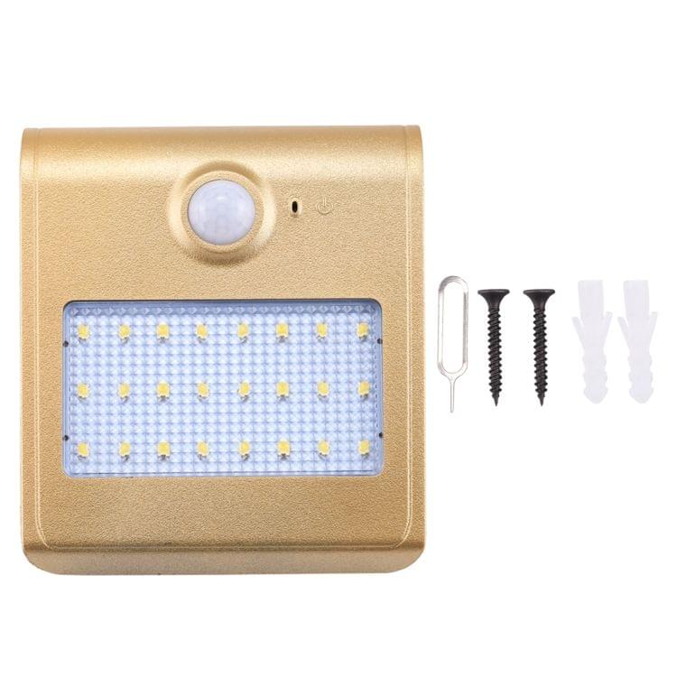 7.2W IP64 Waterproof White Light Solar Motion Sensor Light