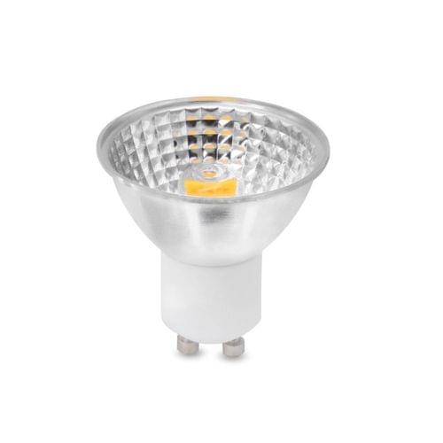 YWXLight GU10 COB Bulb 5WLED Lamp Cup 110V 220V Spotlight (Color:110V Size: + Warm white)