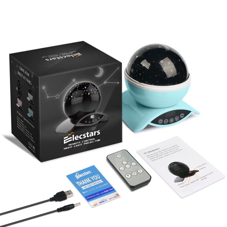 LED Night Light Rotating Remote Control Star Projector Moon Lights gifts for women party Kid Baby Children Lamp(pink)