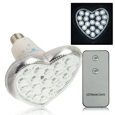EP-301 E27 Heart Shape Rechargeable LED Emergency Bulb