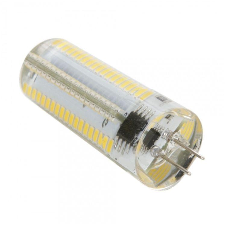 YWXLight 6PCS G4 7W AC 110-130V 152LEDs SMD 3014 Energy-saving LED Silicone Lamp (Warm White)