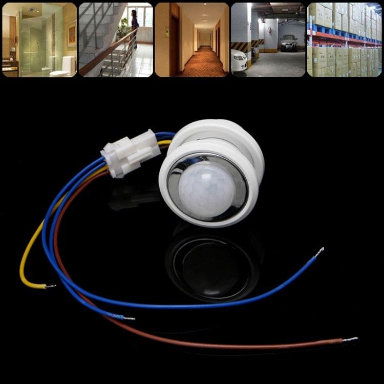 40mm LED PIR Detector Infrared Motion Sensor Switch