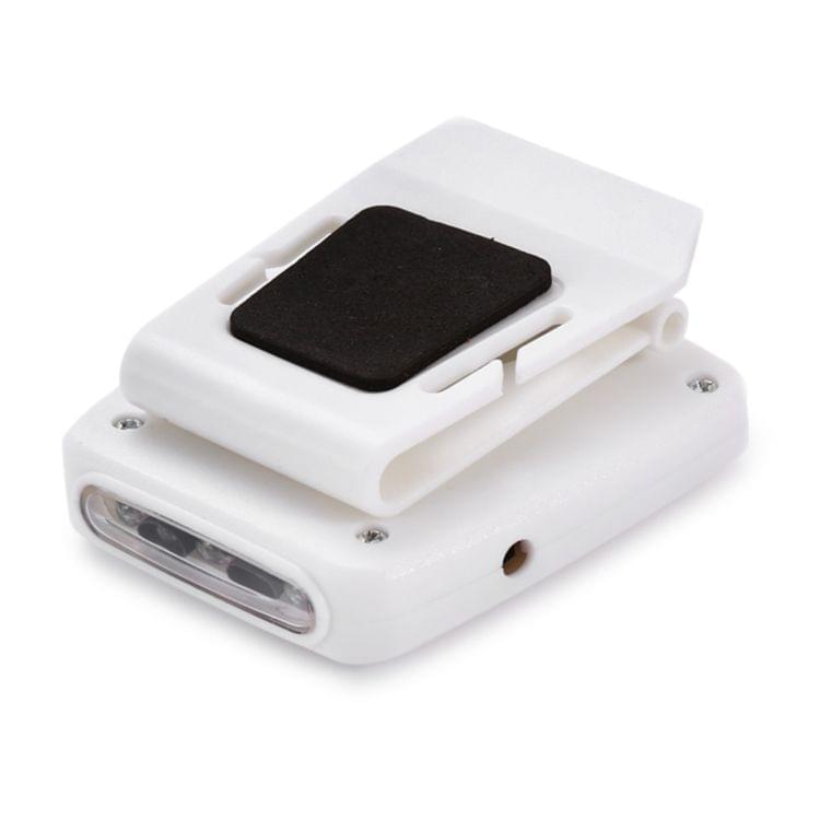 YouOKLight 3 LED Sensing Clip-On Cap Hat Light Rechargeable Headlight Headlamp Mini Lamp Camping Hiking Fishing（Black)