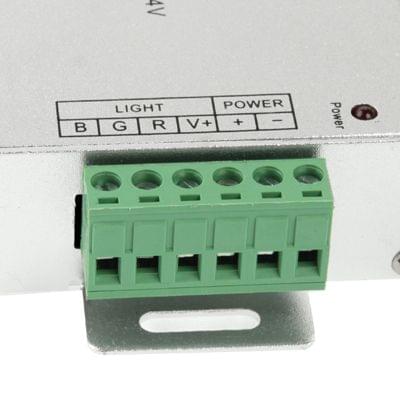 RF Audio Controller for RGB LED Strip Remote Controller(Silver)