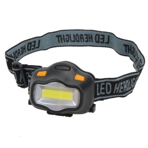 Mini Head Lamp 3 Modes Waterproof COB LED Flashlight Super Bright Headlight Headlamp Torch Lanterna with Headband Use 3*AAA