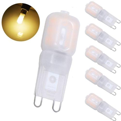 6 PCS YouOKLight  G9 3W 14 LEDs SMD 2835 LED Pure Light Lamp Bulb, AC: 110V(Warm White)