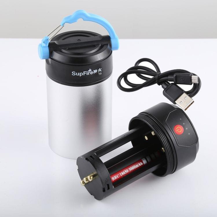 SupFire T9 8W SMD 2835 IP64 Waterproof Telescopic Camping Lantern Light