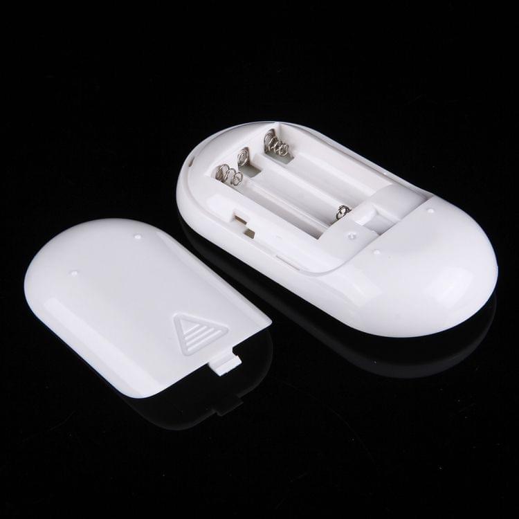 S202 Dual Channels 433MHz RF Wireless LED Strip Controller with Wall Mount, Half-touch, 5 Keys, Voltage: DC 12-24V