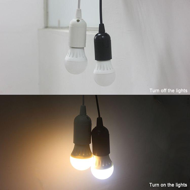 E14 Wire Cap Switch Lamp Holder Chandelier Power Socket with 1.5m Extension Cable, US Plug(White)