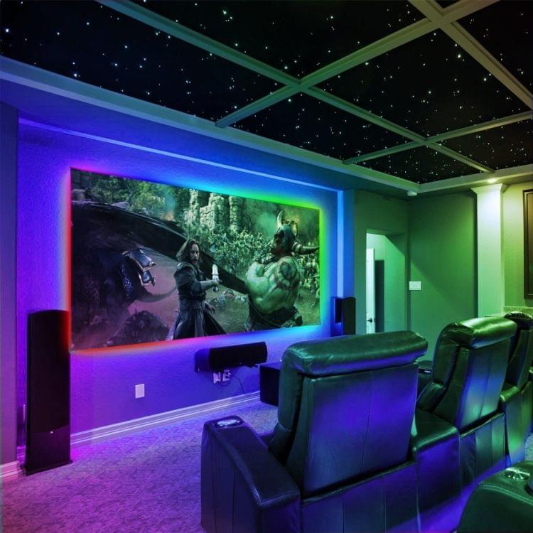1m USB TV Black Board RGB Epoxy Rope Light