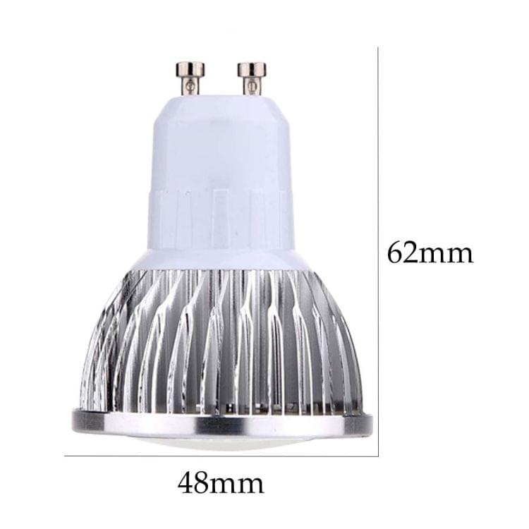 6 PCS YWXLight GU10 7W 2835SMD LED Light Bulb Medium Standard Base Spotlight, AC 85-265V