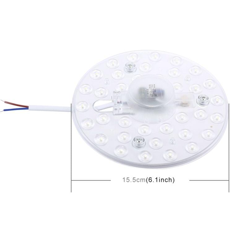 18W 36 LEDs SMD 2835 6000-6500K LED Module Lamp Bulb Panel Ceiling Light Modified Light Source, AC 180-260V(White Light)