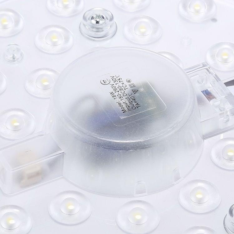18W 36 LEDs SMD 2835 6000-6500K LED Module Lamp Bulb Panel Ceiling Light Modified Light Source, AC 180-260V(White Light)