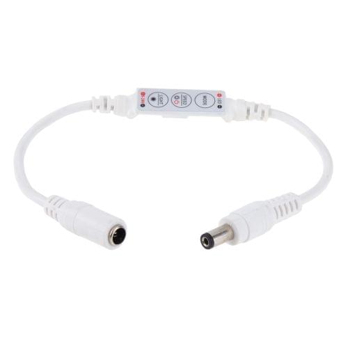 DC Jack Strip LED Dimmer Controller, Wide Voltage: DC 5-24V