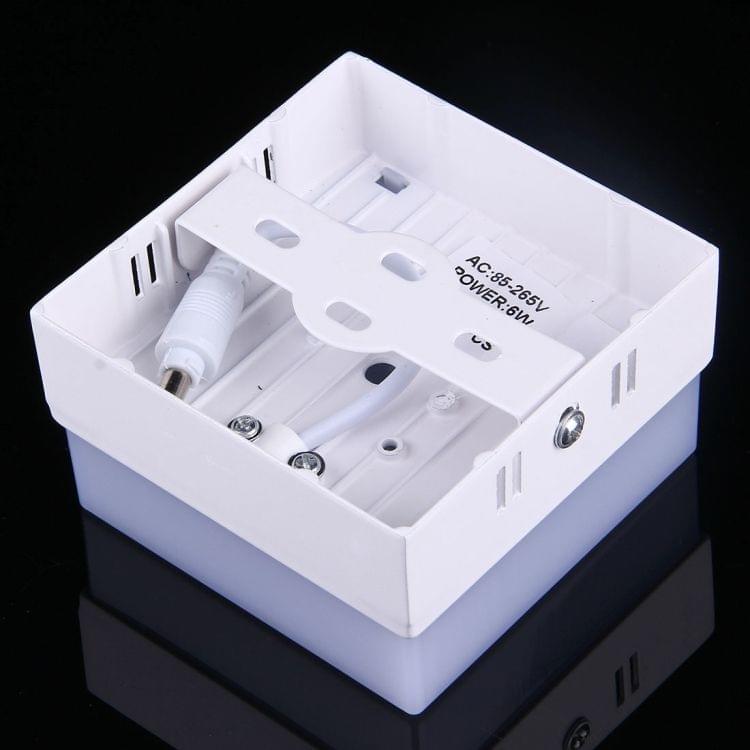 6W Square Warm White LED Ceiling Panel Light