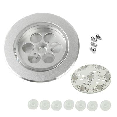 7W LED Days Lanterns Parts (Cover Parts + Aluminum Base Plate + Base + LED Lens + Aluminum Heat Sink + Screws)