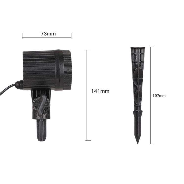 Blinblin CPS-L101 2W IP65 Waterproof White Light ABS Shell Landscape Light