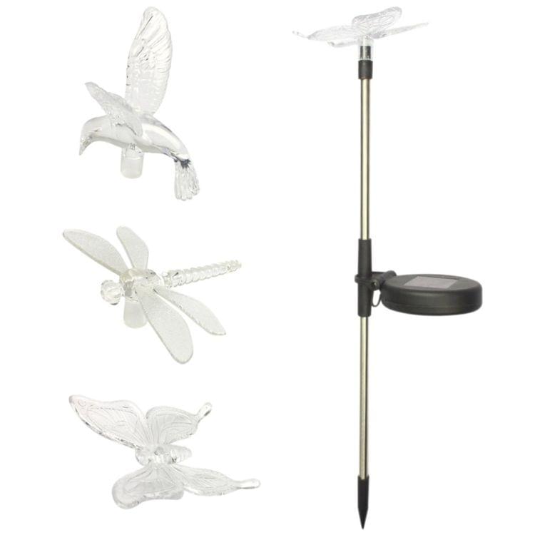 A106 3 PCS Colorful Light LED Solar Power Lamp