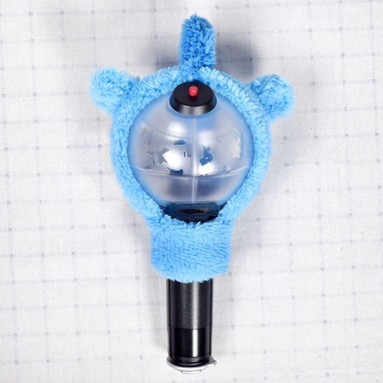 2 PCS Animal Lamp Cover the Aid Shades Cute Plush Hand Lamp Case(Heart Shape)