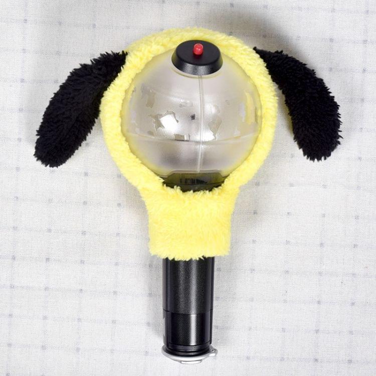 2 PCS Animal Lamp Cover the Aid Shades Cute Plush Hand Lamp Case(Heart Shape)