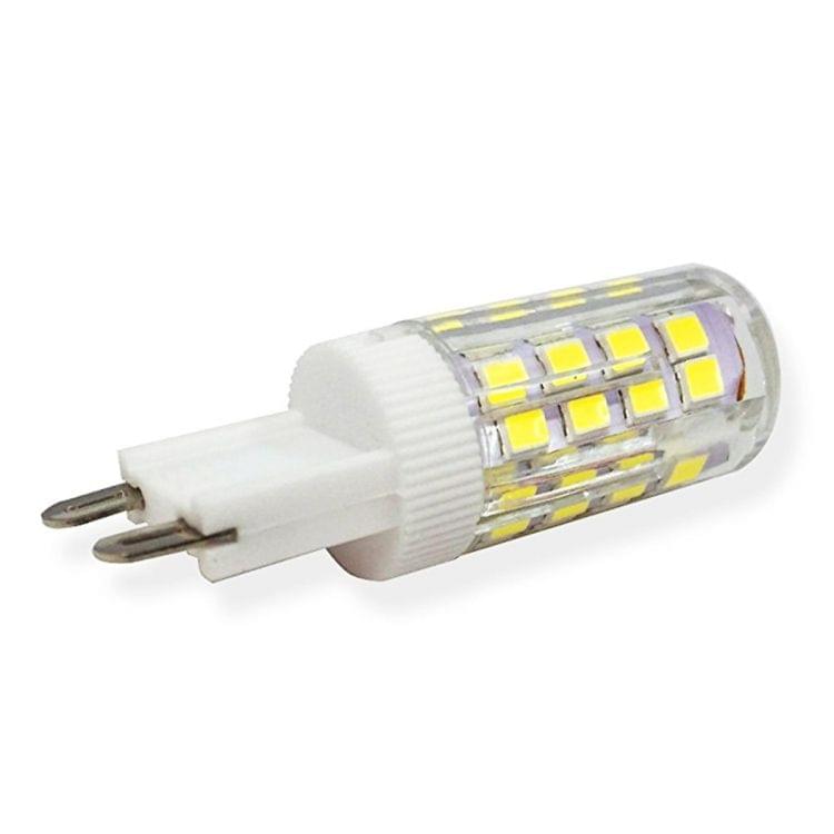 10 PCS YWXLight G9 5W 2835SMD 51LEDs Ceramics Light LED Corn Light Bi-pin Lights, AC 220-240V (Cool White)