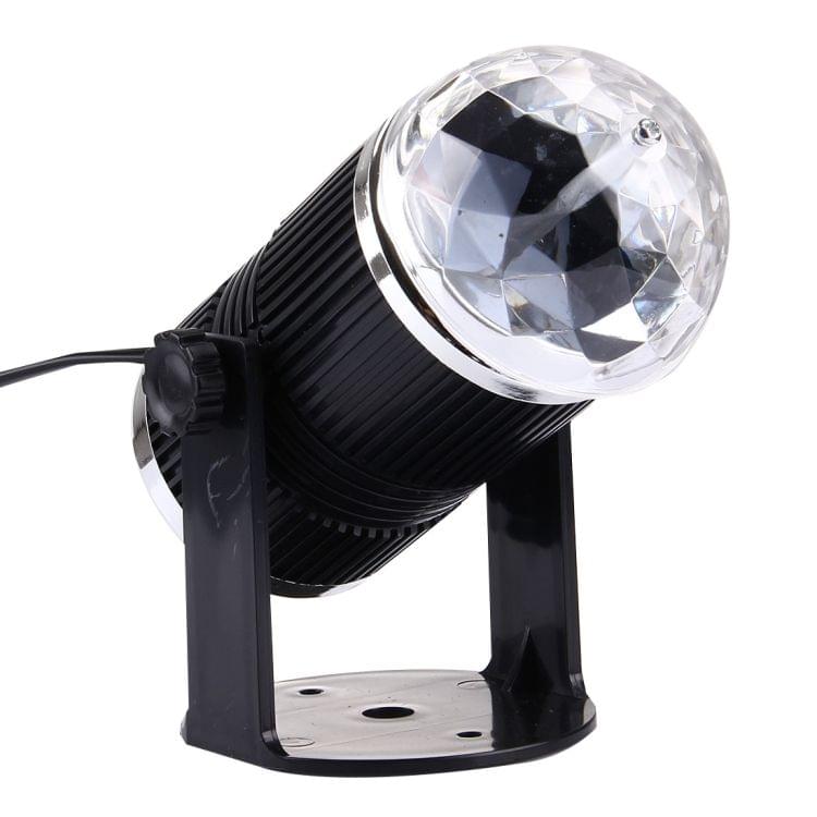 3W Mini Rotating Magic Ball LED Stage Light