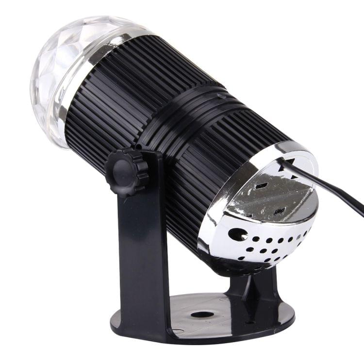 3W Mini Rotating Magic Ball LED Stage Light