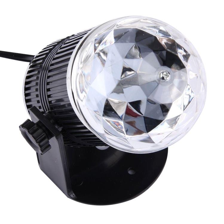 3W Mini Rotating Magic Ball LED Stage Light